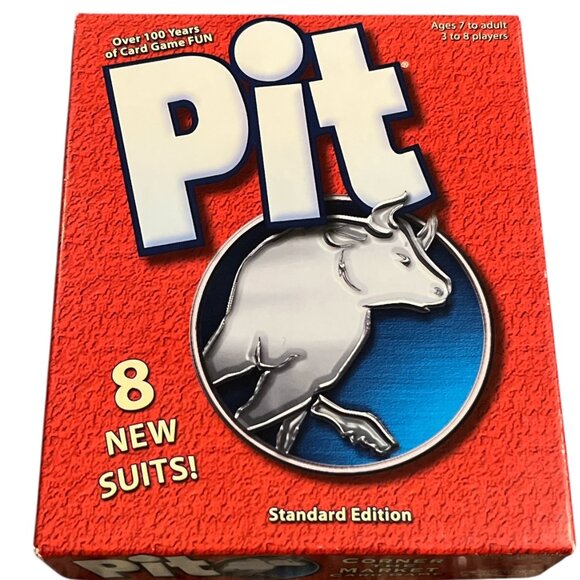 GAME PIT Corner the Market Standard Edition Card Game Age 7+ 3-8 Players *NEW - Picture 1 of 6